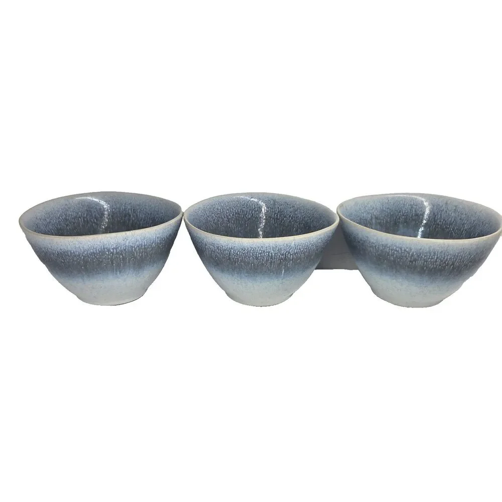 Sur La Table Cloud Blue Cereal Bowls 6
